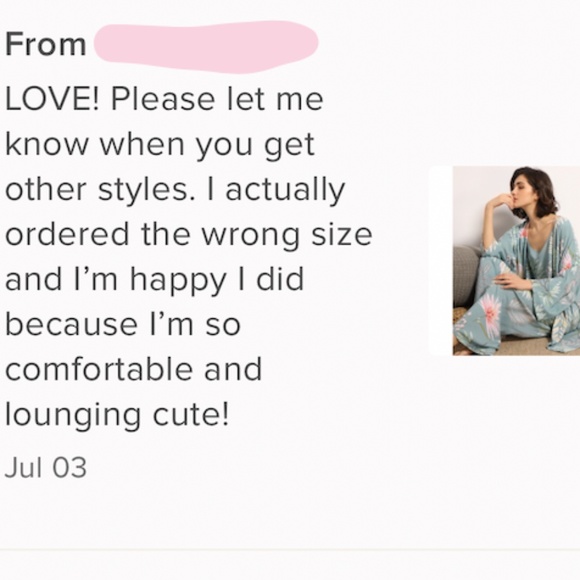 3 Piece Pastel Green Floral Print Pajama Set - Picture 11 of 16